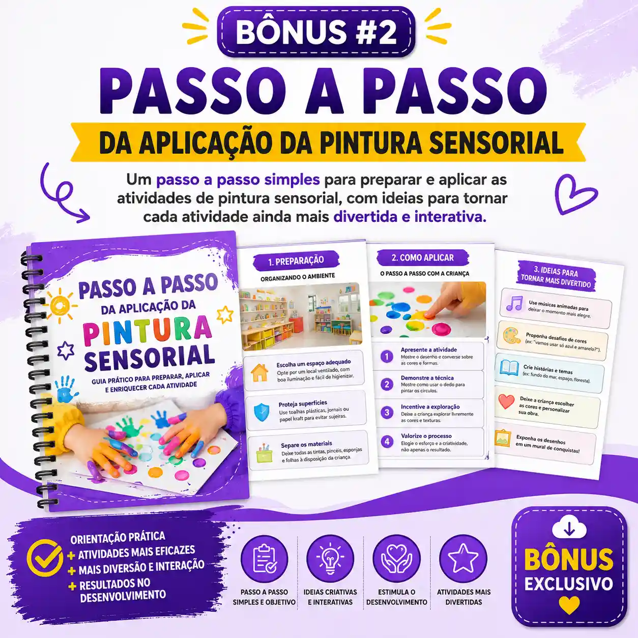 Passo a Passo da Aplicação da Pintura Sensorial